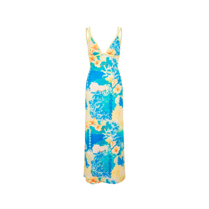 Isla Maxi Dress - Limoncello Lagoon