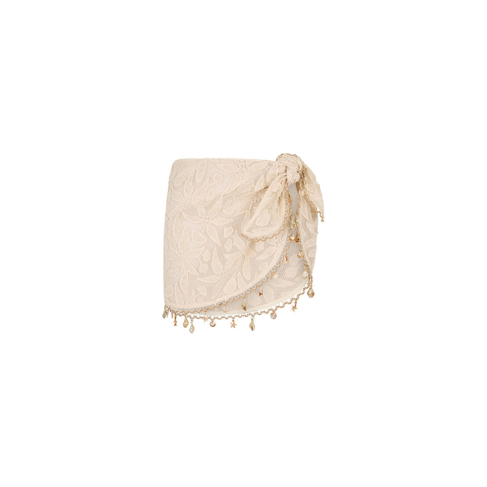 Catalina Mini Sarong - Sugar Shell