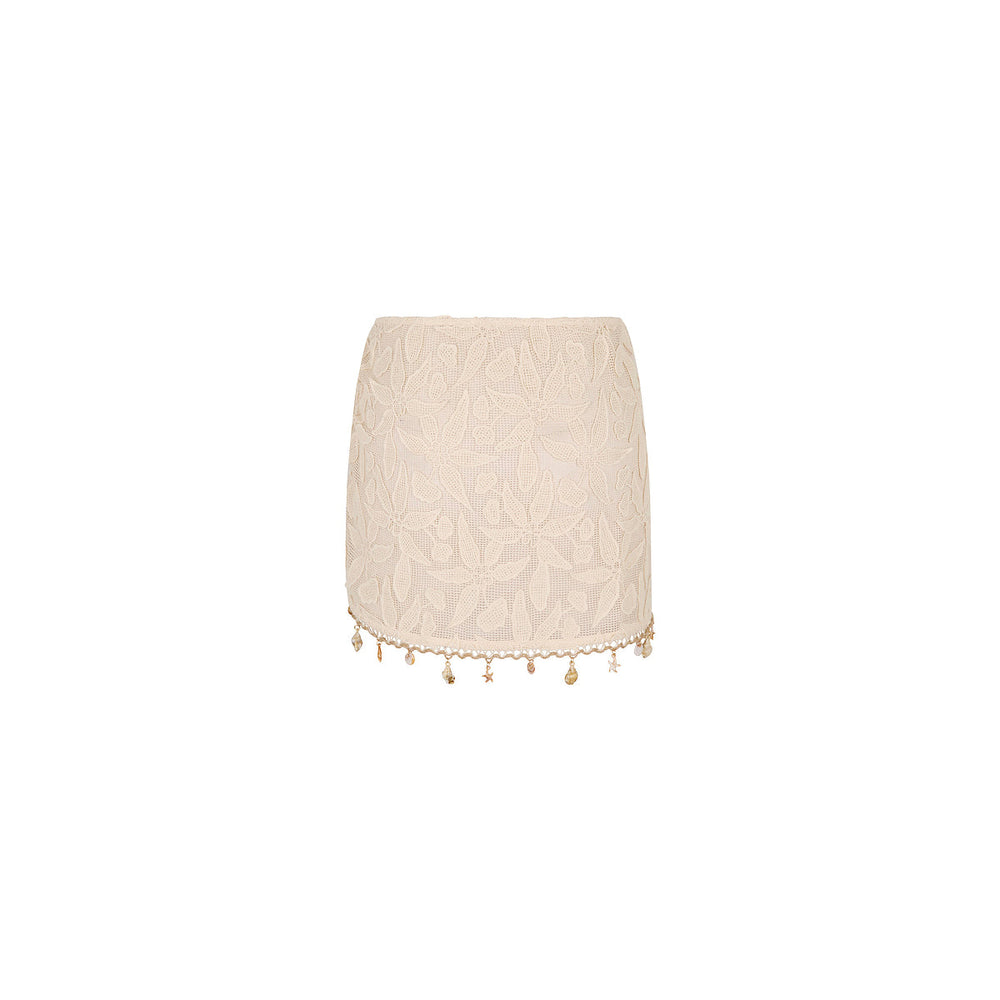 Catalina Mini Sarong - Sugar Shell