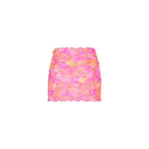 Mini Mesh Sarong - Petal Pop
