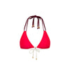 Halter Bralette Bikini Top - Cherry Cola