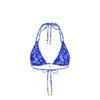 Simple Strap Halter Bikini Top - Surfside