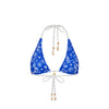 Classic Tie Halter Bikini Top - Surfside