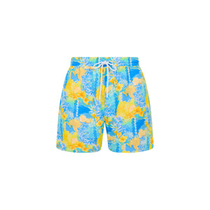 Men's Swim Trunks - Limoncello Lagoon