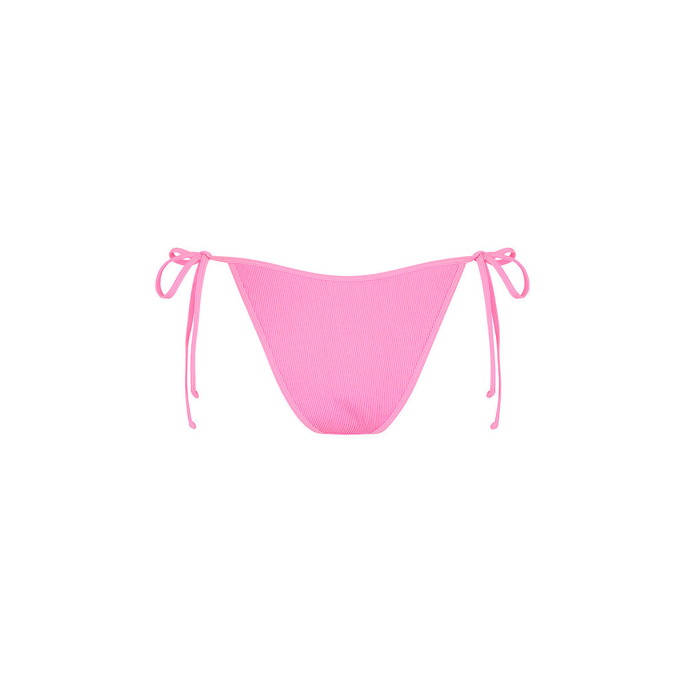 Bind Dipped Cheeky Tie Bikini Bottom - Fairy Floss