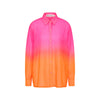 Essential Sheer Long Sleeve Shirt - Tropical Heatwave