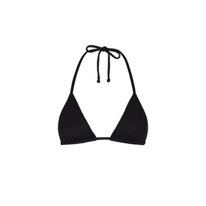 Slide Triangle Bikini Top - Pitch Black