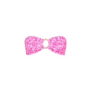 Strapless Bandeau Bikini Top - Berry Burst
