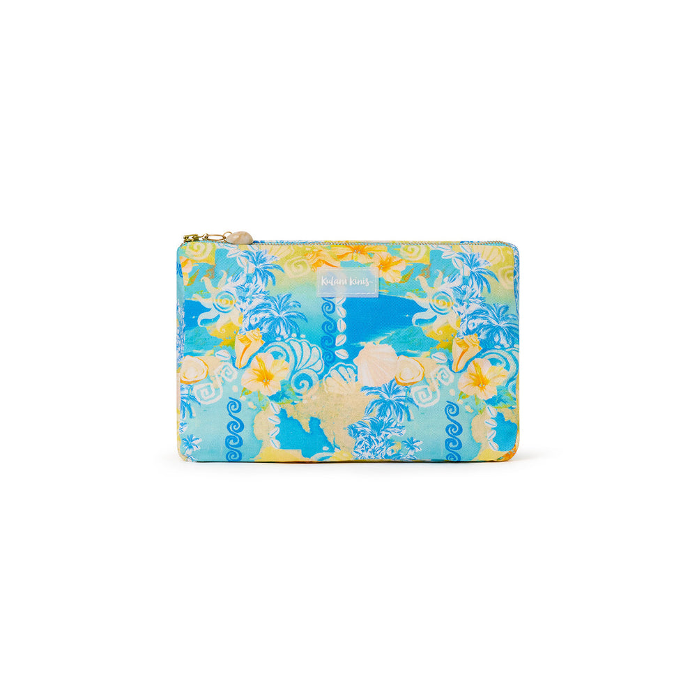 Beach Pouch - Limoncello Lagoon