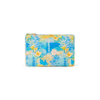 Beach Pouch - Limoncello Lagoon