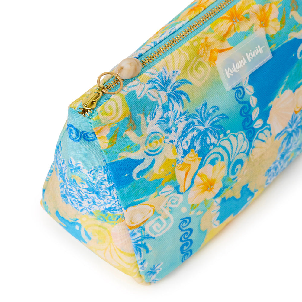 Beach Pouch - Limoncello Lagoon