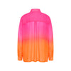 Essential Sheer Long Sleeve Shirt - Tropical Heatwave