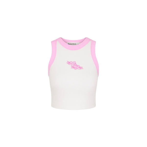Bind Crop Tank Top - Mon Cherie
