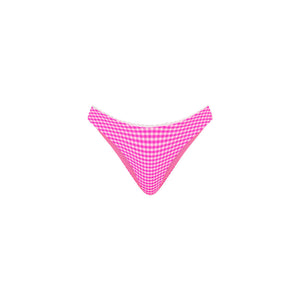Decorative Full Coverage Bikini Bottom - Pink Diva