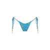 Trio Ring Cheeky Tie Bikini Bottom - Cream Soda