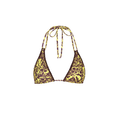 Simple Crochet Halter Bikini Top - Coconut Kisses