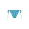Trio Ring Cheeky Tie Bikini Bottom - Cream Soda