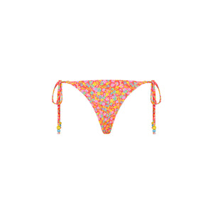 Thong Tie Side Bikini Bottom - Bubble Pop