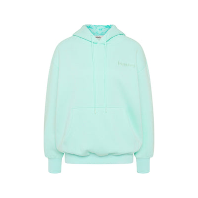 Embroidered Hoodie - Jelly Mint