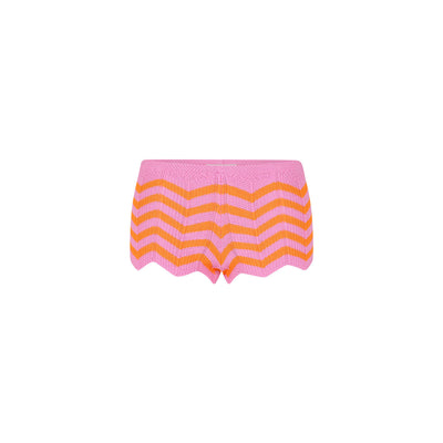 Chevron Knit Micro Short - Sundrenched