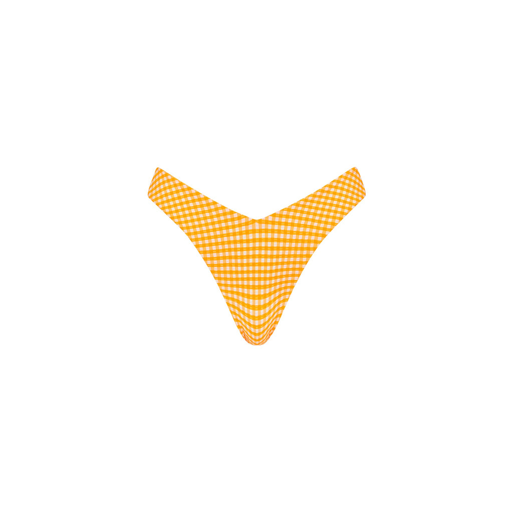 Y Cheeky Bikini Bottom - Orange Cream