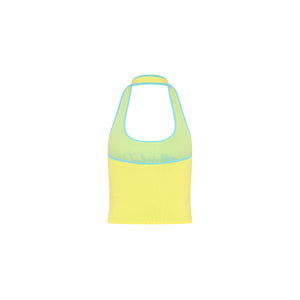 Knit Halter Tank Top - Sunshell
