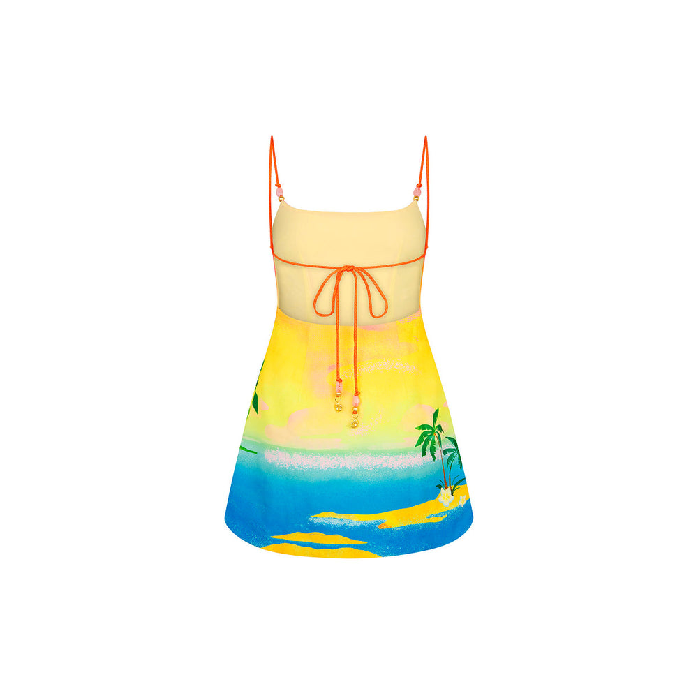 Summer Mini Dress - Bahama Breeze
