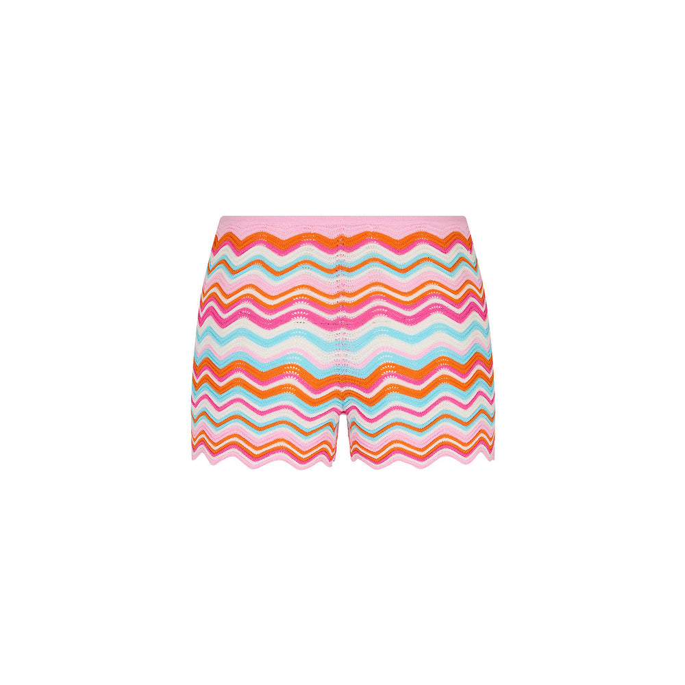 Knit Micro Short - Sunset Wave
