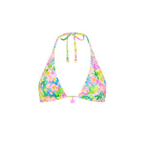 Classic Tie Halter Bikini Top - Summer Daydreams