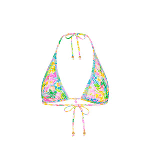 Classic Tie Halter Bikini Top - Summer Daydreams