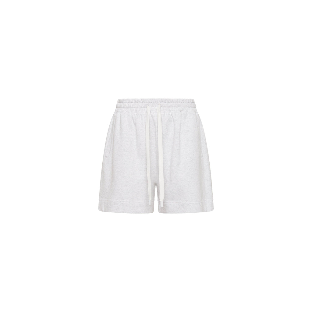Unisex Lounge Shorts - Silver Stone