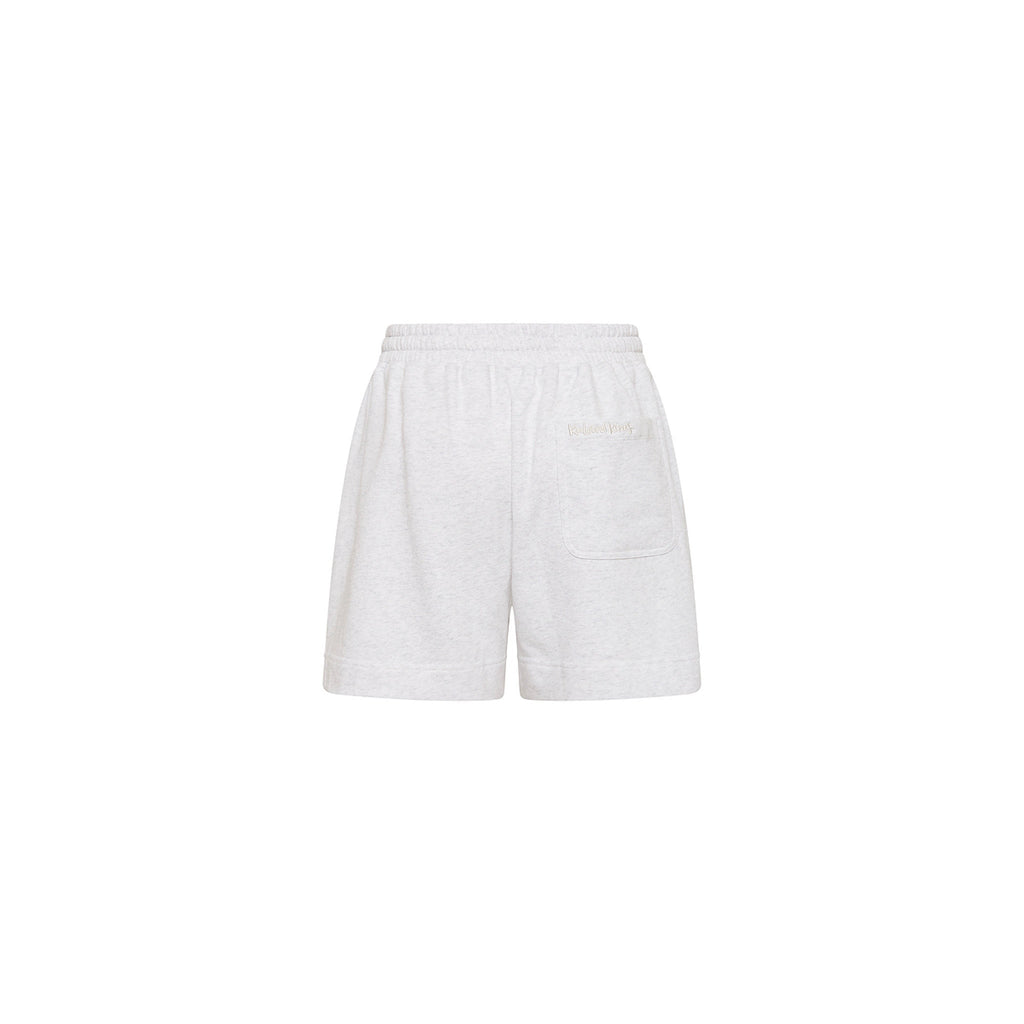 Unisex Lounge Shorts - Silver Stone