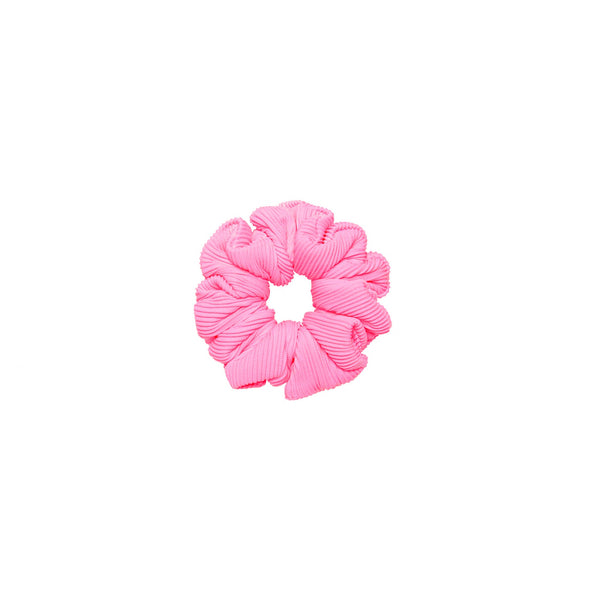 Scrunchie - Taffy Pink Ribbed