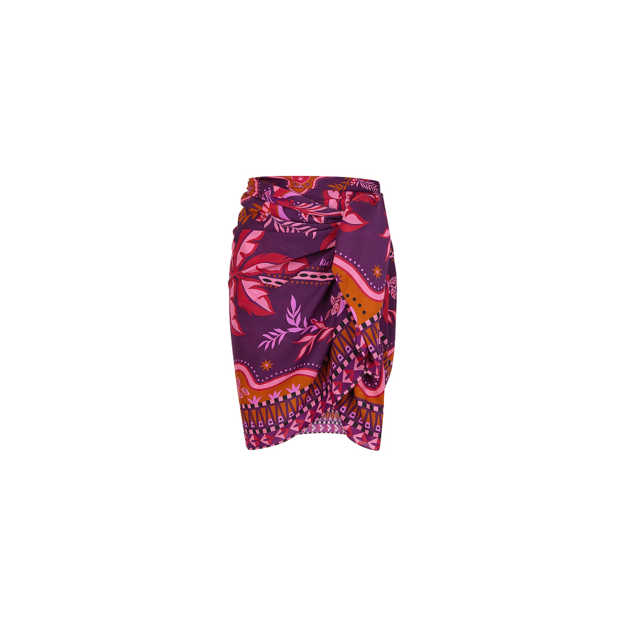 Sarong Cover Up - Whiskey Waves