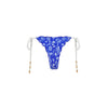 Lettuce Edge Thong Tie Bikini Bottom - Surfside