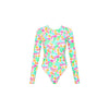 Long Sleeve Surf Suit - Coconut Dreams