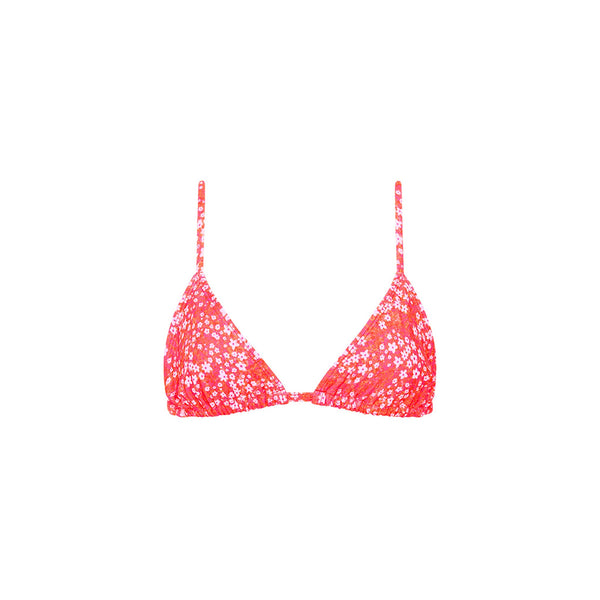 Bralette Bikini Top - Coral Crush