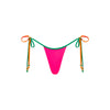 Micro Thong Tie Side Bikini Bottom - Passionfruit Punch