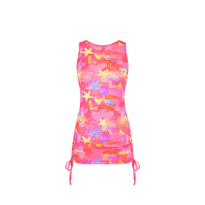 Summer Mesh Mini Dress - Heartbreaker