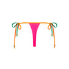 Micro Thong Tie Side Bikini Bottom - Passionfruit Punch