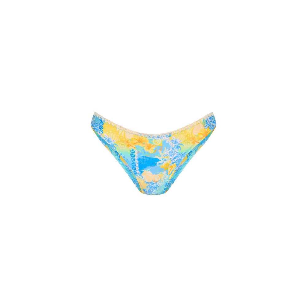 Simple Crochet Cheeky Bikini Bottom - Limoncello Lagoon