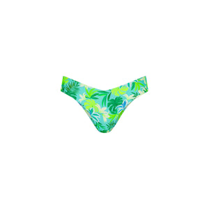 Cheeky V Bikini Bottom - Neon Splice