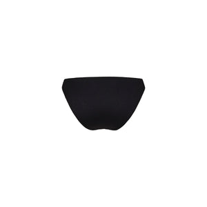 Minimal Full Coverage Bikini Bottom - Pitch Black
