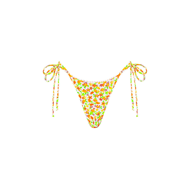 Thong Tie Side Bikini Bottom - Coco Mango