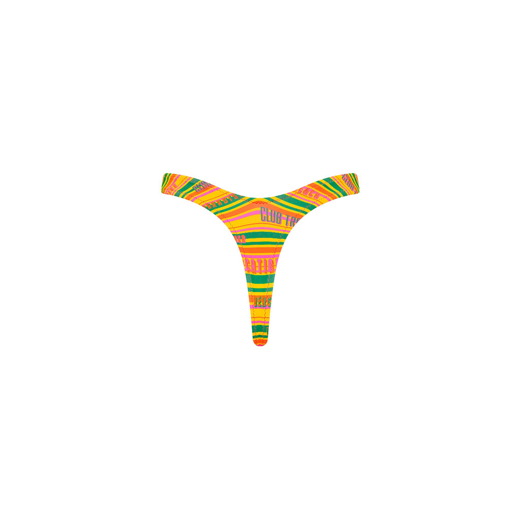 Duo Ring Thong Bikini Bottom - Sunshine Lover