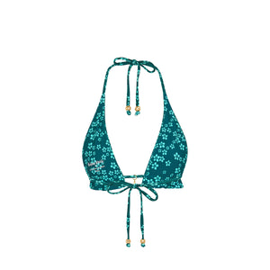 Frill Halter Bralette Bikini Top - Moonkiss