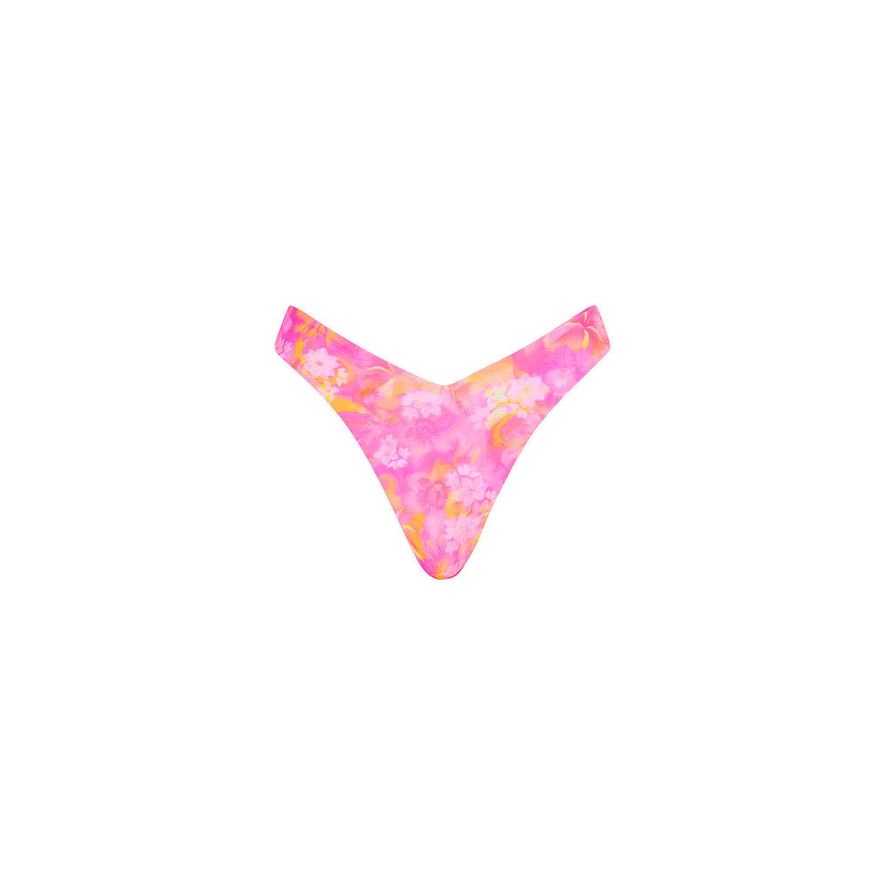 Y Cheeky Bikini Bottom - Petal Pop