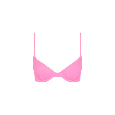 Slim Underwire Bra Bikini Top - Fairy Floss