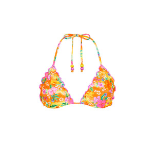 Lettuce Edge Bralette Bikini Top - Peachy Pocket