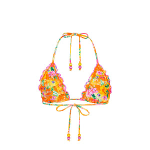 Lettuce Edge Bralette Bikini Top - Peachy Pocket